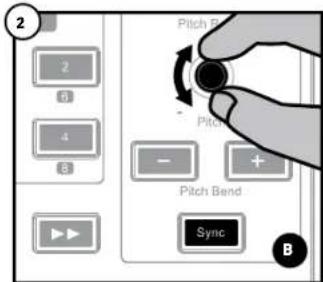 2 2 6 4 8 Pitch Bend Sync B