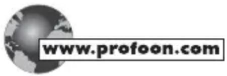 PROFOON TX117 - ERKLÄRUNG ZUR KONFORMITÄT - 1