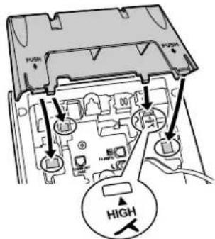 PANASONIC KXT7668 - Lutningsvinkel - 4