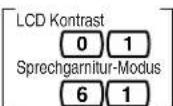 PANASONIC KXT7668 - LCD Kontrast/Sprechgarnitur-Modus - 3