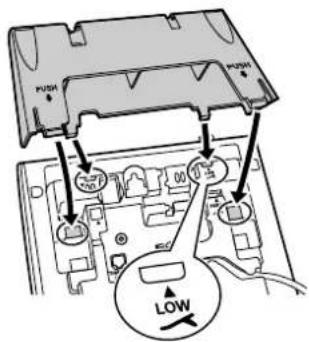 PANASONIC KXT7668 - Lutningsvinkel - 2