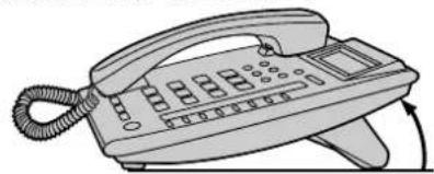 PANASONIC KXT7668 - Angle d'inclinaison - 1
