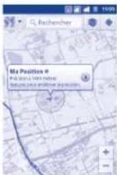 ALCATEL 4010 - Ouvrir Google Maps et afficher Ma position8.1.2 - 1