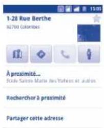 ALCATEL 4010 - Comment attribuer (ou supprimer) une étoile à un lieu8.3.1 - 1
