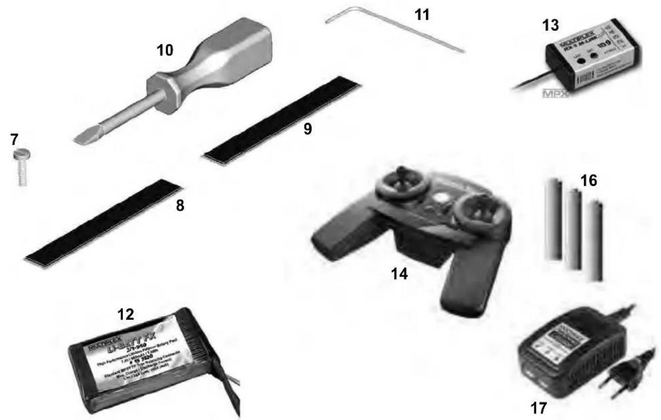 MULTIPLEX RTF SHARK - Risques - 1