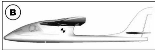 MULTIPLEX RTF SHARK - The transmitter controls the control surfaces as follows: - 2
