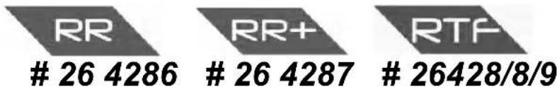 MULTIPLEX RTF SHARK - Partlist SHARK - 1