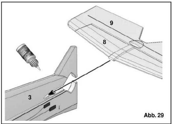 MULTIPLEX Kit ParkMaster 3D - The transmitter is used to operate the control surfaces as follows: - 30