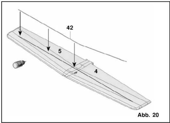 MULTIPLEX Kit ParkMaster 3D - The transmitter is used to operate the control surfaces as follows: - 21