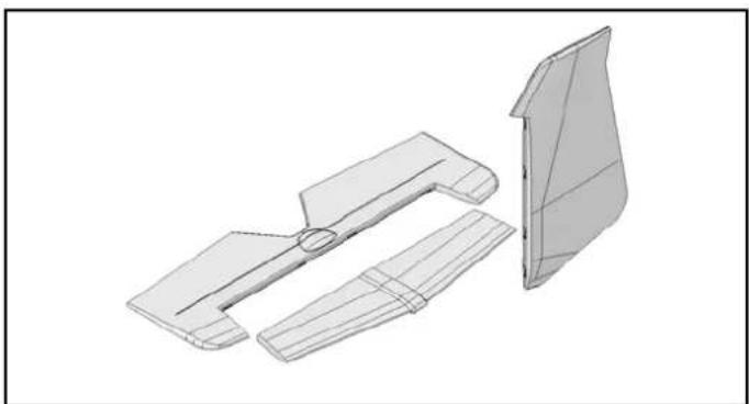 MULTIPLEX Kit ParkMaster 3D - Gouvernes affectées aux commandes de la radiocommande. - 1