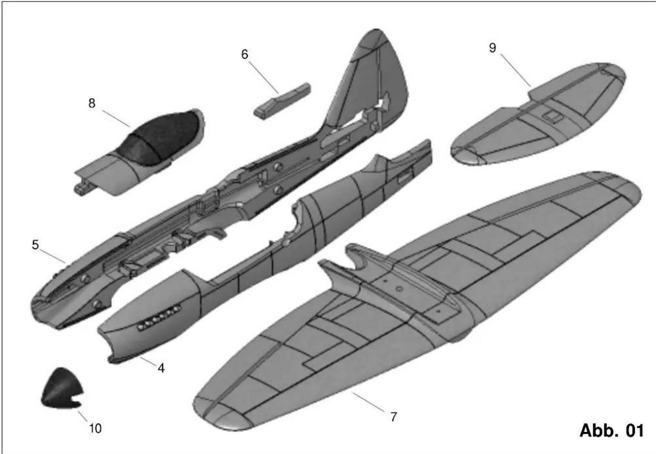 MULTIPLEX Kit DogFighter - Anleitungen fur RR - 1