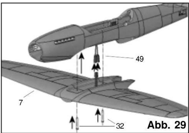 MULTIPLEX Kit DogFighter - Anleitungen fur RR - 29