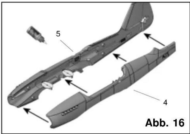 MULTIPLEX Kit DogFighter - Anleitungen fur RR - 16