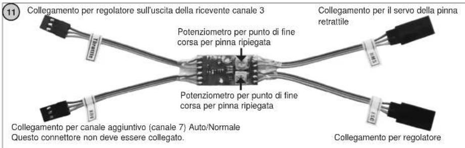 ROBBE Arcus E 2.2 - Test di funzionamento pinna retrattile: - 1