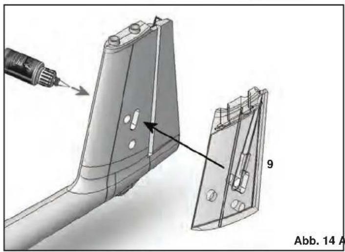 MULTIPLEX Heron - Renforcer et libreer les ailerons + flaps - 14