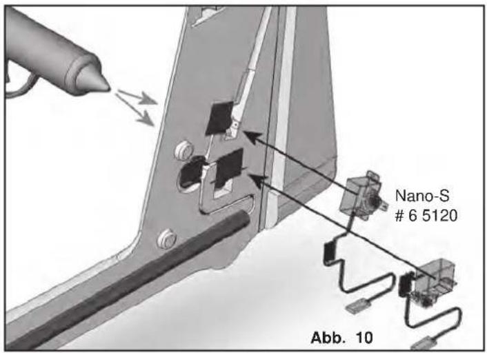 MULTIPLEX Heron - Renforcer et libreer les ailerons + flaps - 10