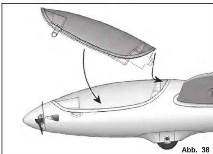 MULTIPLEX Heron - Renforcer et libreer les ailerons + flaps - 37