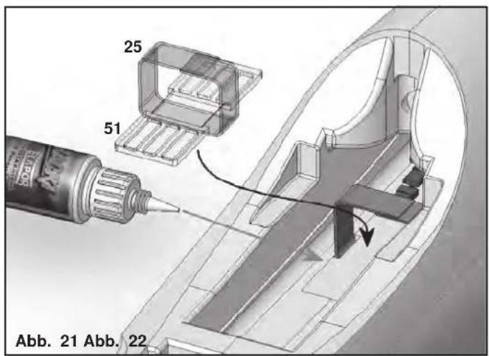 MULTIPLEX Heron - Renforcer et libreer les ailerons + flaps - 20
