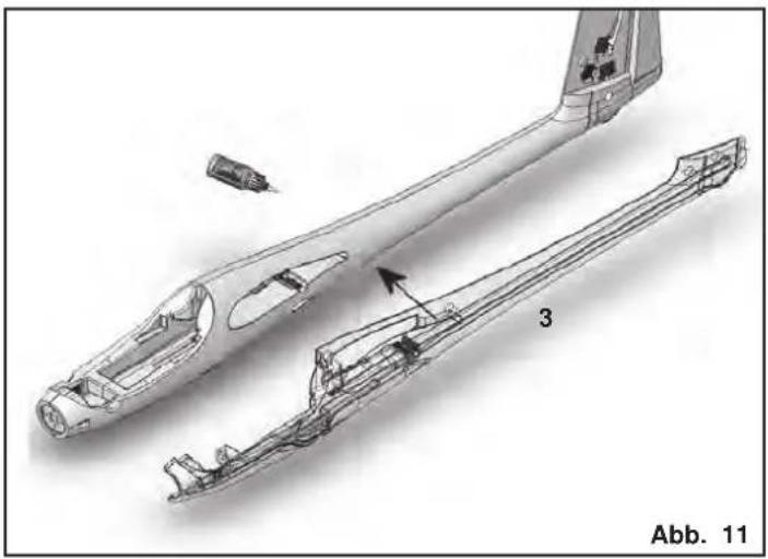 MULTIPLEX Heron - Renforcer et libreer les ailerons + flaps - 11