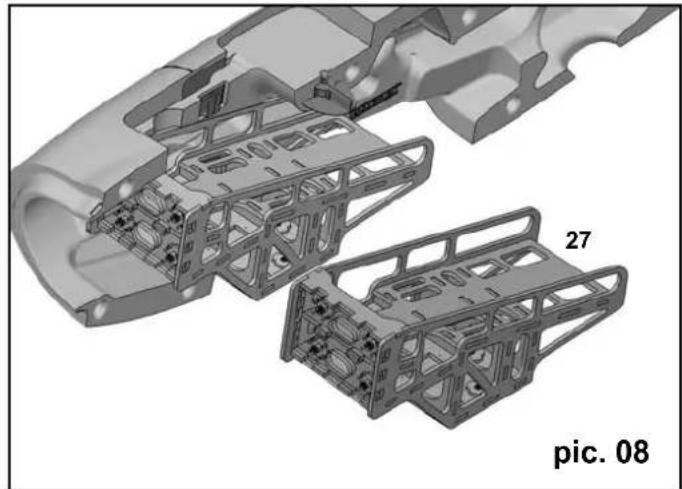 MULTIPLEX BK Rockstar - Montage du train d'atterrissage (KIT+RR) - 8