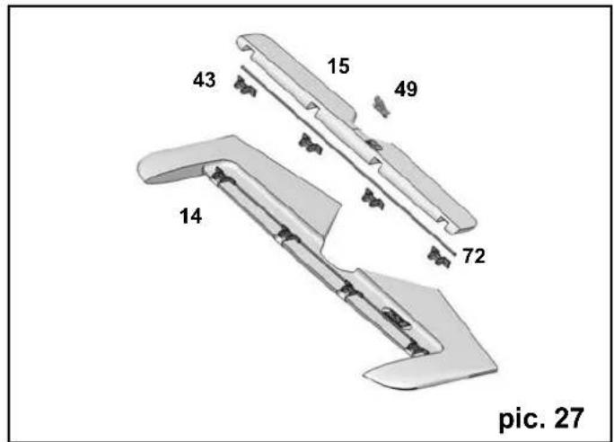 MULTIPLEX RR Rockstar - No. Kit RR Description Material Dimensions - 22