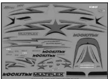 MULTIPLEX Rockstar RR Bundle - Dekor - 1