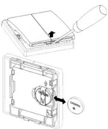 MARANTEC Command 170 Easywave - Changement de batterie - 1