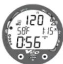 OCEANIC Veo 250 - Commandes du mode Mémoire - 3