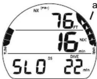 OCEANIC Veo 1.0 - VARI (Variable Ascent Rate Indicator ou Indicateur de vitesse de remontée variable) - 2