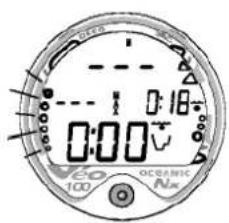 OCEANIC Veo 100Nx - Mode Infraction immédiate et mode Profondimètre - 1