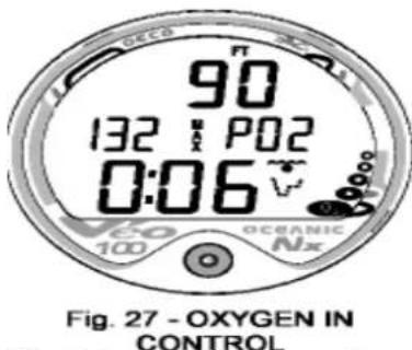 OCEANIC Veo 100Nx - RESUME DES REGLAGES - 2