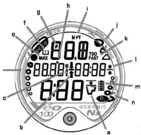 OCEANIC Veo 100Nx - GENERALITES 55 - 1