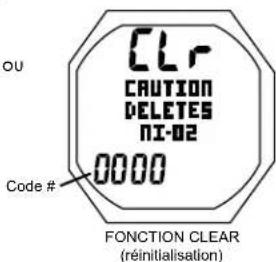 OCEANIC OCS - Procedure de réinitialisation : - 1