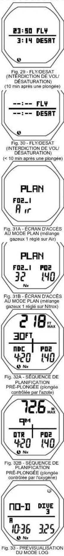OCEANIC OCS - FONCTION MÉMOIRE (LOG) EN MODE NORM/GAUG - 1