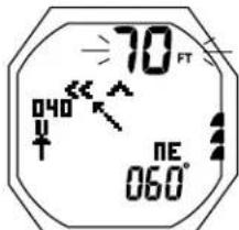 OCEANIC OCS - Alarme de profondeur (Fig. 160) - 3