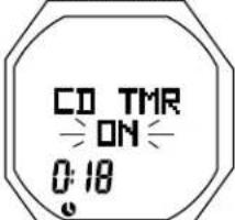 OCEANIC OCS - ÉTAT DU MINUTEUR DE COMPTE À REBOURS - 4