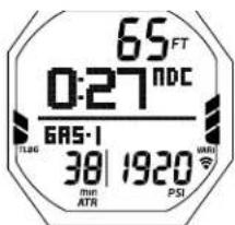 OCEANIC OCI - VARI (Variable Ascent Rate Indicator ou Indicateur de vitesse de remontée variable) - 2