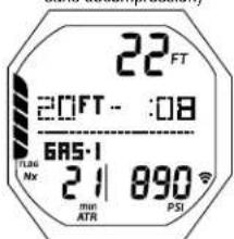 OCEANIC OCI - VARI (Variable Ascent Rate Indicator ou Indicateur de vitesse de remontée variable) - 3