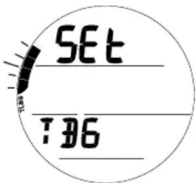 OCEANIC GEO 2.0 - Réglage de l'alarme de temps de plongée restant : - 1