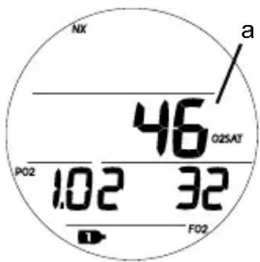 OCEANIC GEO 2.0 - TEMPS DE PLONGÉE RESTANT SANS DÉCOMPRESSION (NDC ou No Deco DTR) - 2