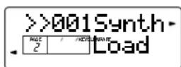 YAMAHA S08 - Chargement de données sur le S08 depuis la carte mémoire (Load) - 2