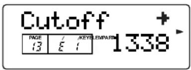 YAMAHA S08 - Touches [▲]/[▼] - 4