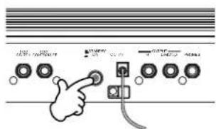 YAMAHA S08 - Mise sous tension du S08 - 2