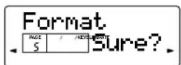 YAMAHA S08 - Formatage d'une carte mémoire (Frmt) - 2