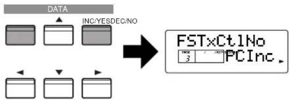 YAMAHA S08 - Utilisation du sélecteur au pied pour progresser dans les programmes - 4