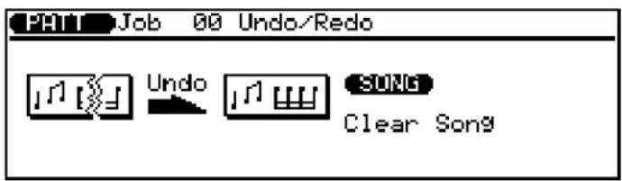 YAMAHA QS300 - 00: Opération d'annulation/restauration ("Undo/Redo") - 1