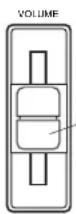 YAMAHA QS300 - ③ Curseur de volume VOLUME...... - 1