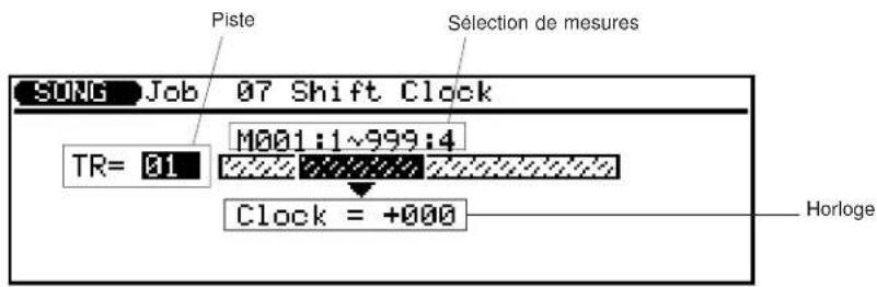 YAMAHA QS300 - 07: Décalage d'horloge ("Shift Clock") - 1