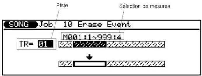YAMAHA QS300 - 10: Effacement d'événement ("Erase Event") - 1