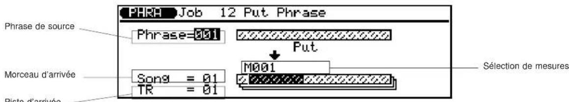 YAMAHA QS300 - 12: Placement de phrase ("Put Phrase") - 1